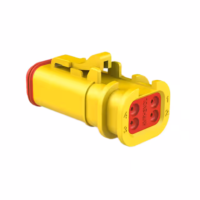 AT06-4S-OMYEL Amphenol Sine Systems Corp  Boîtiers de connecteurs rectangulaires